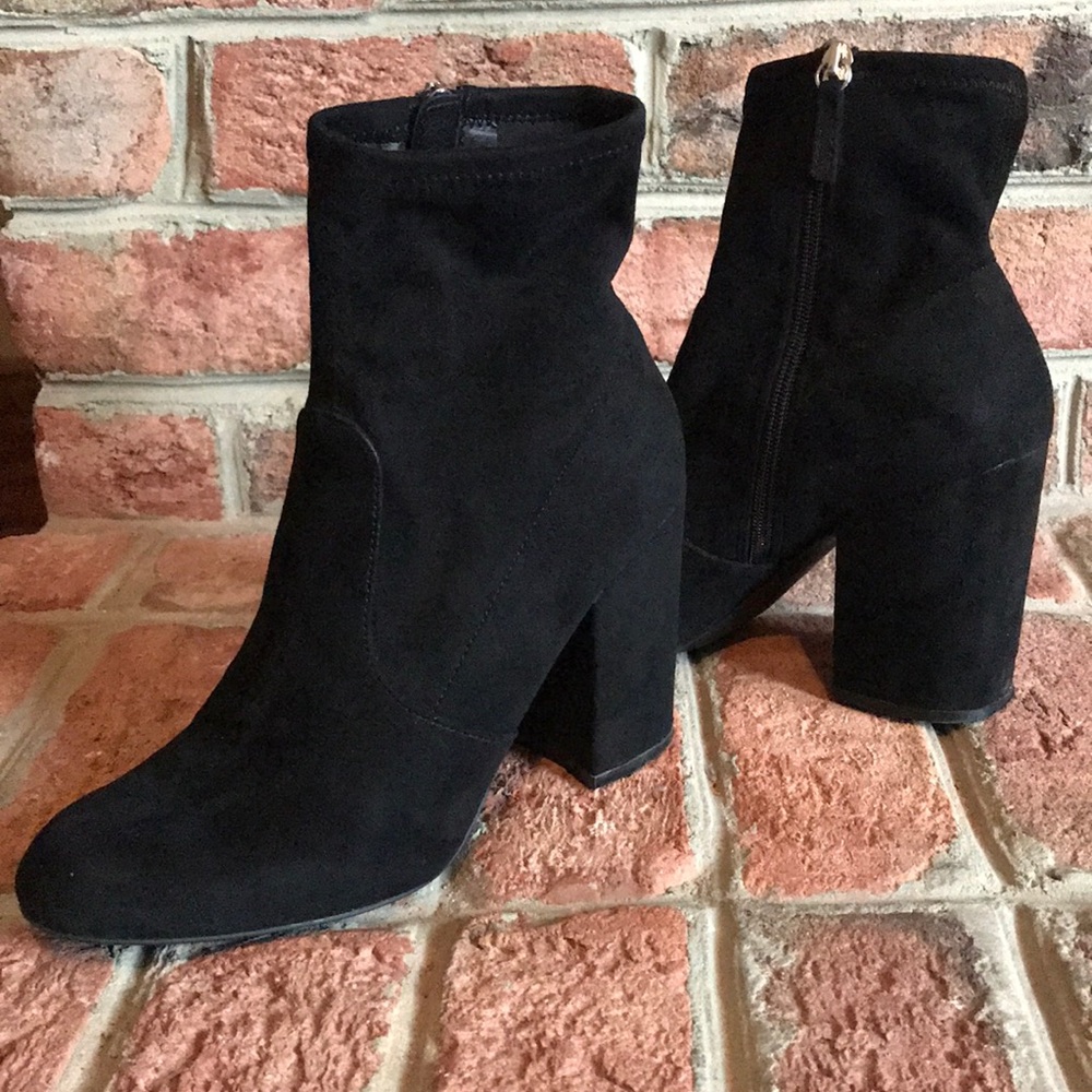 Black Steve Madden Booties